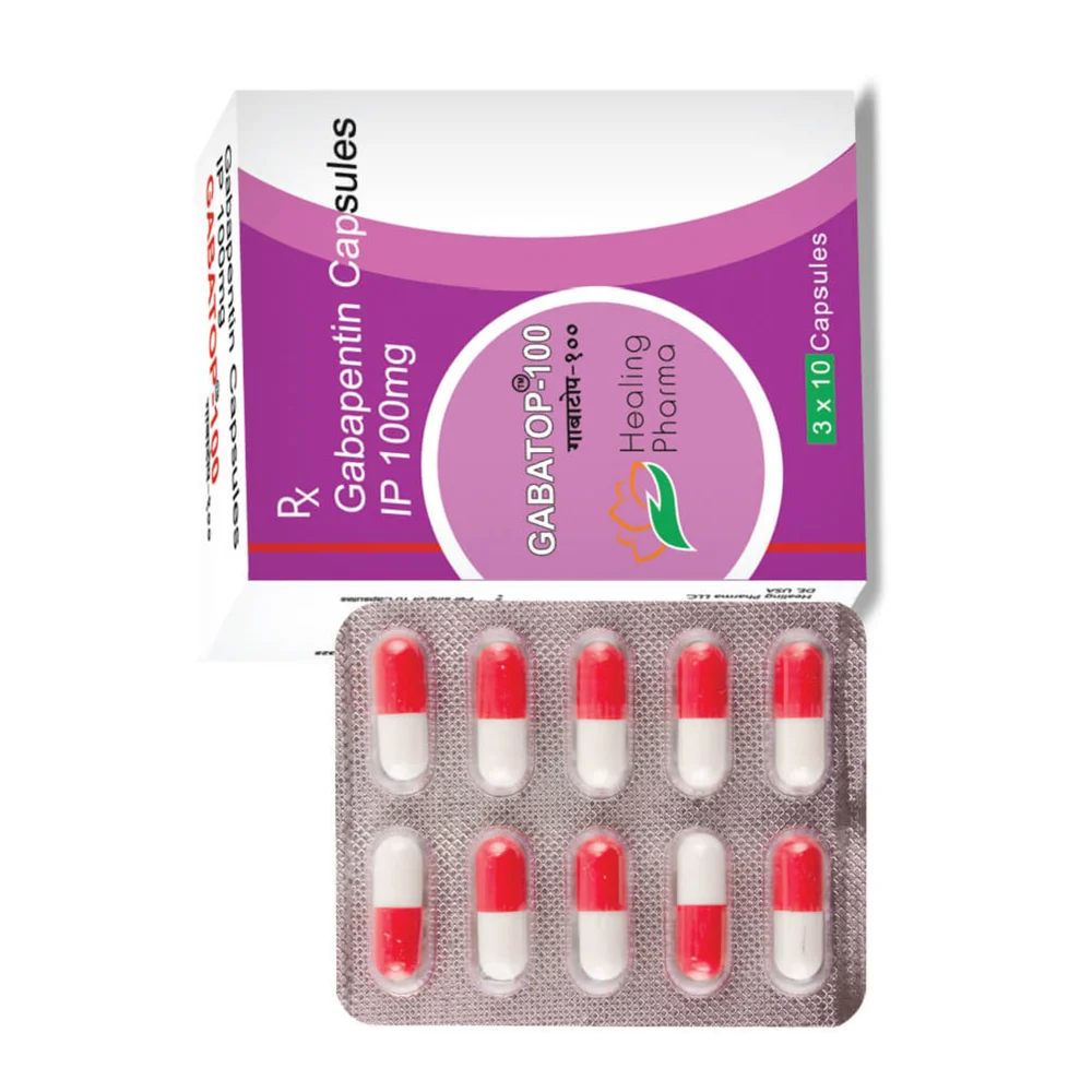 100 mg GABATOP-100 Gabapentin IP Capsules - Available in India