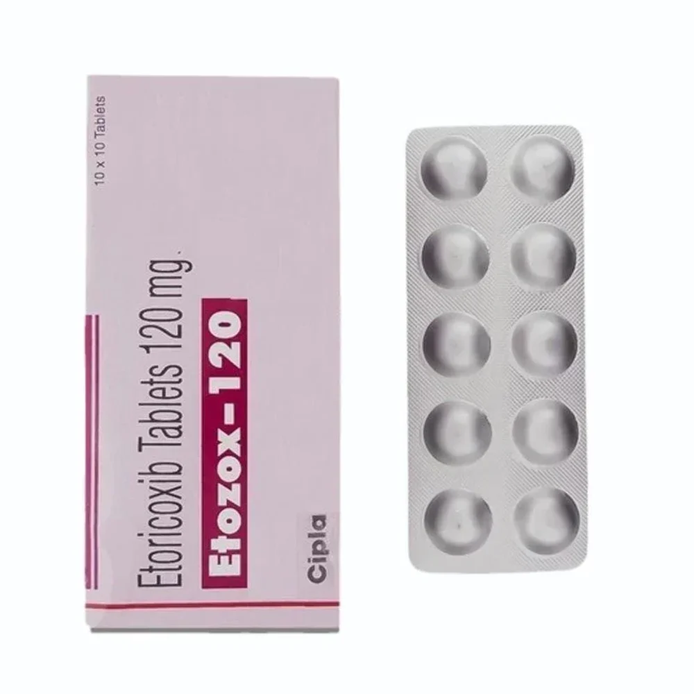 120 mg Etozox-120 Etoricoxib Tablets - Available in India