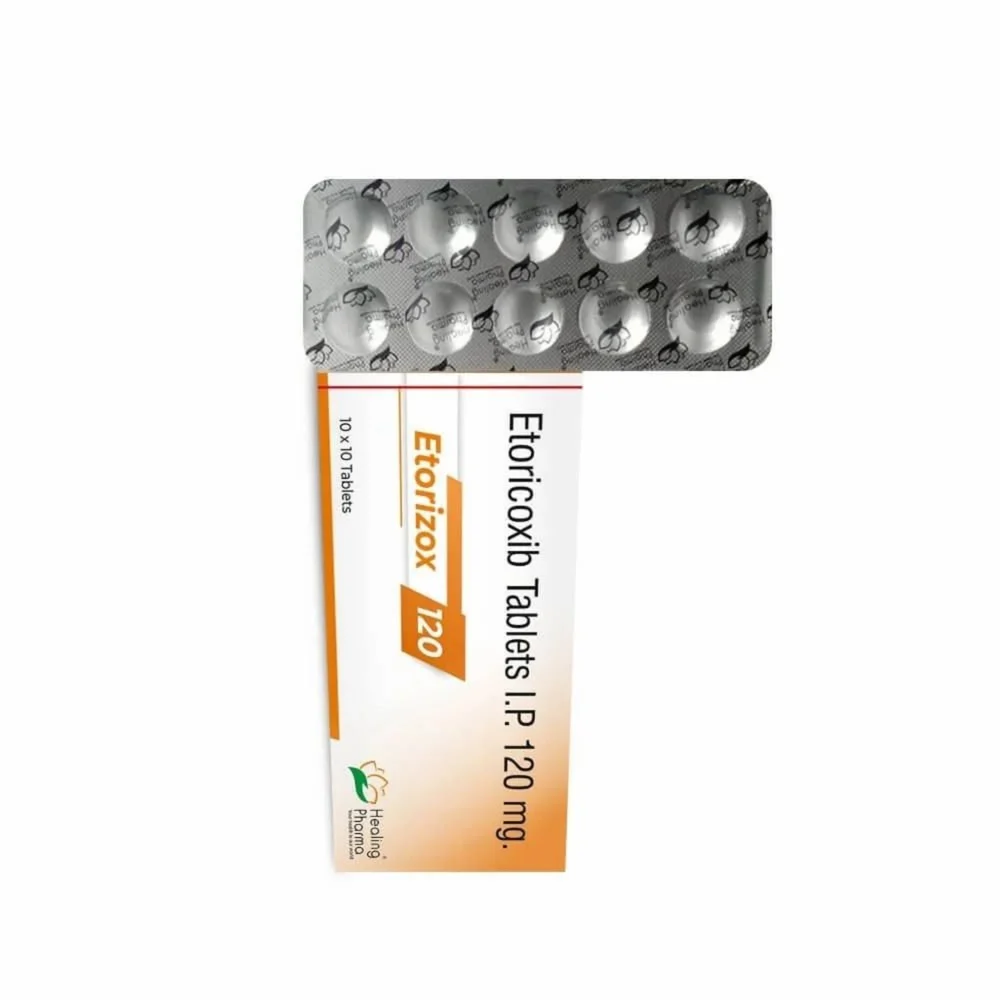 120 mg Etorizox 120 Etoricoxib I.P. Tablets - Available in India