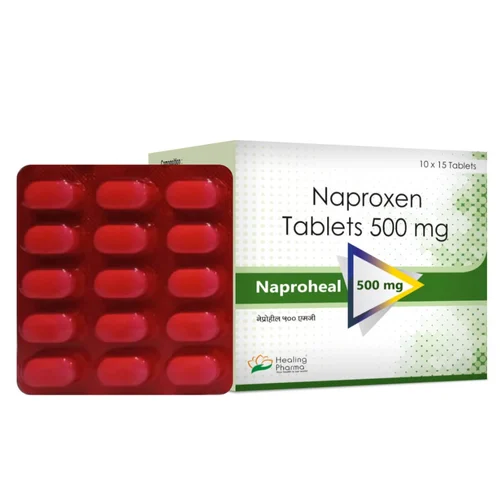 500 mg Naproheal Naproxen Tablets - Available in India