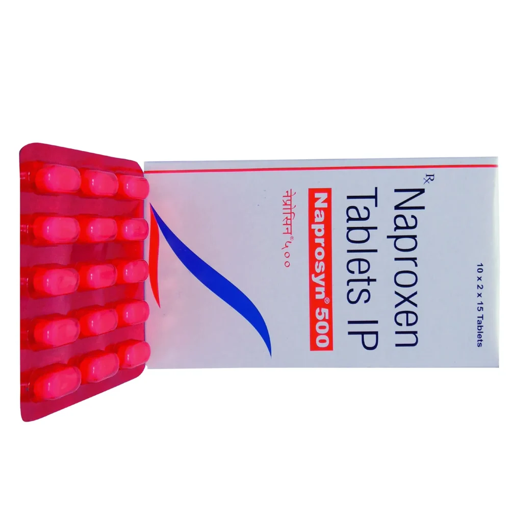 500 mg Naprosyn 500 Naproxen IP Tablets - Available in India
