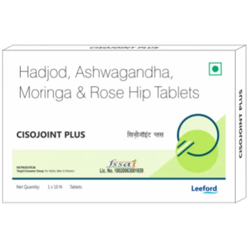 CISOJOINT PLUS Hadjod, Ashwagandha, Moringa & Rose Hip Tablets - Available in India