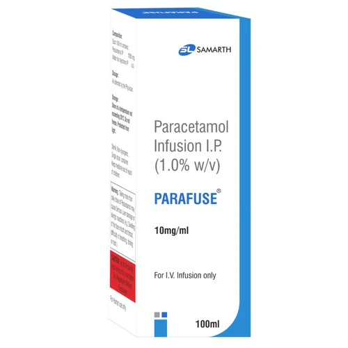 1.0% w/v PARAFUSE Paracetamol I.P. Infusion - Available in India