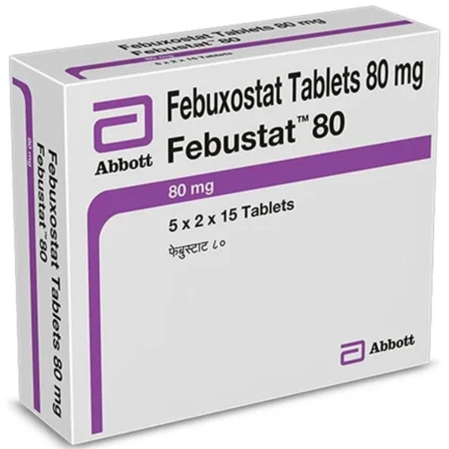 80 mg Febustat 80 Febuxostst Tablets - Available in India