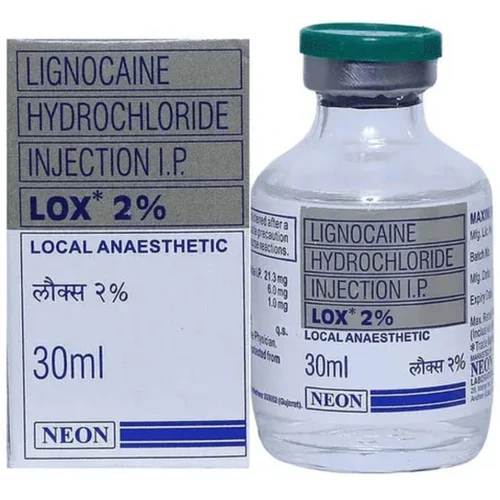 2% LOX 2% LIGNOCAINE HYDROCHLORIDE I.P. INJECTION - Available in India