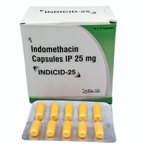 25 mg INDICID-25 Indomethacin IP Capsules - Available in India