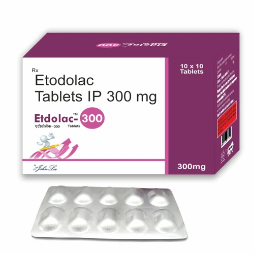 300 mg Etdolac-300 Etodolac IP Tablets - Available in India