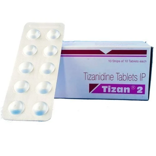 2 mg Tizan 2 Tizanidine IP Tablets - Available in India