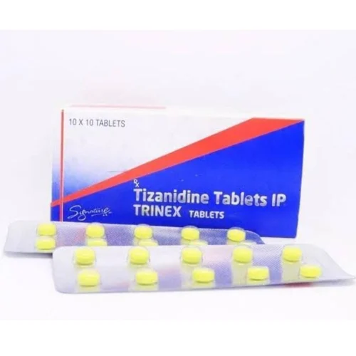 TRINEX Tizanidine IP Tablets - Available in India