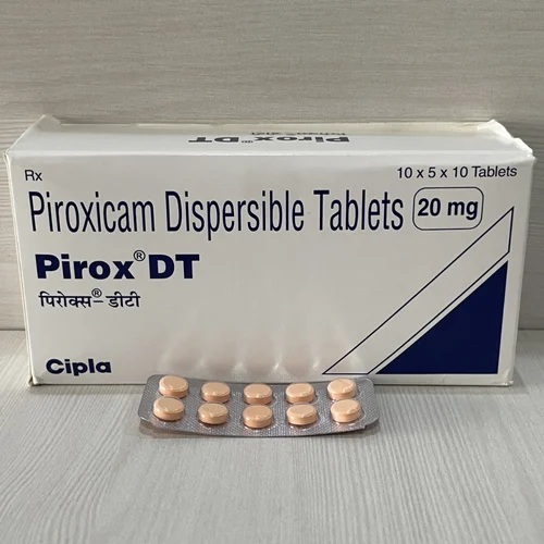 20 mg Pirox DT Piroxicam Dispersible Tablets - Available in India