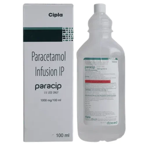 1000 mg paracip Paracetamol IP Infusion - Available in India