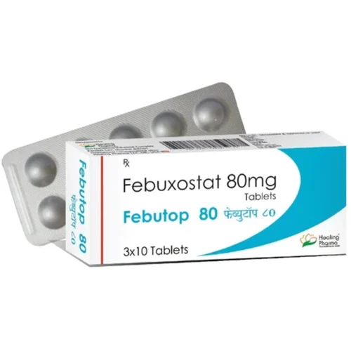 80 mg Febutop 80 Febuxostat Tablets - Available in India