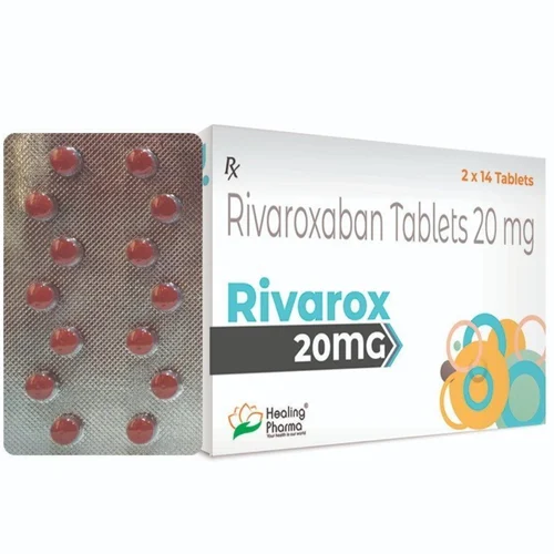 20 mg Rivarox Rivaroxaban Tablets - Available in India