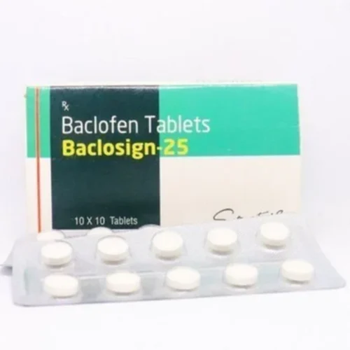 25 mg Baclosign-25 Baclofen Tablets - Available in India