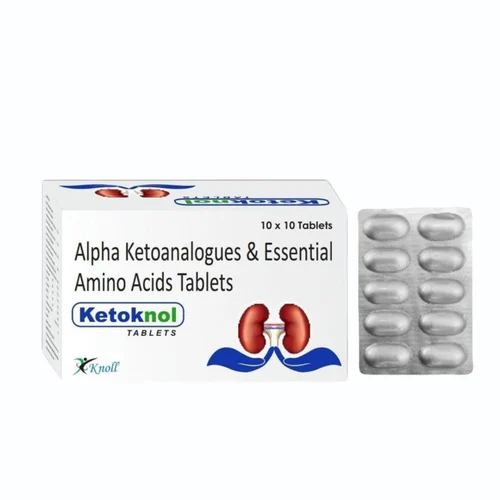 Ketoknol Alpha Ketoanalogues & Essential Amino Acid Tablets - Available in India