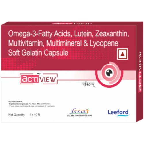 actiview Soft Gelatin Capsules - Available in India