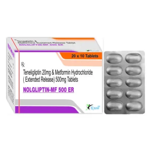 500 mg NOLGLIPTIN-MF 500 ER Tablets - Available in India