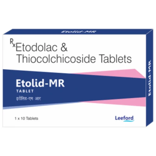 Etolid-MR Etodolac & Thiocolchicoside Tablets - Available in India