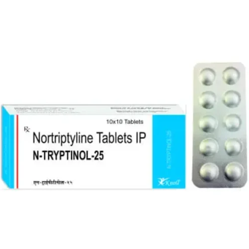 25 mg N-TRYPTINOL-25 Nortriptyline IP Tablets - Available in India