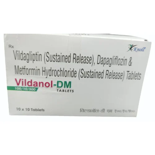 Vildagliptin Dapagliflozin Metformin Hydrochloride Tablets - Available in India