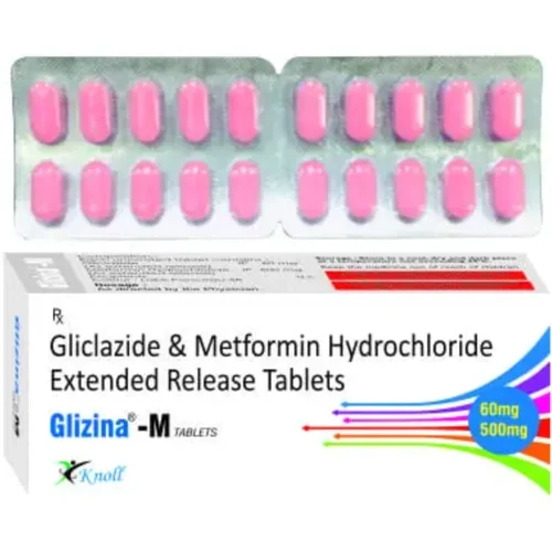 Glizina-M Tablets 60mg/500mg - Available in India