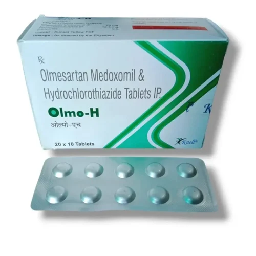 Olmesartan Medoxomil & Hydrochlorothiazide Tablet 40mg - Available in India