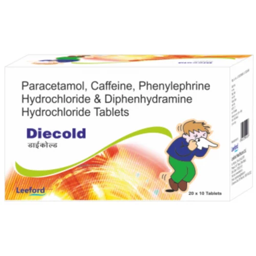 DIECOLD TABLETS 500MG - Available in India
