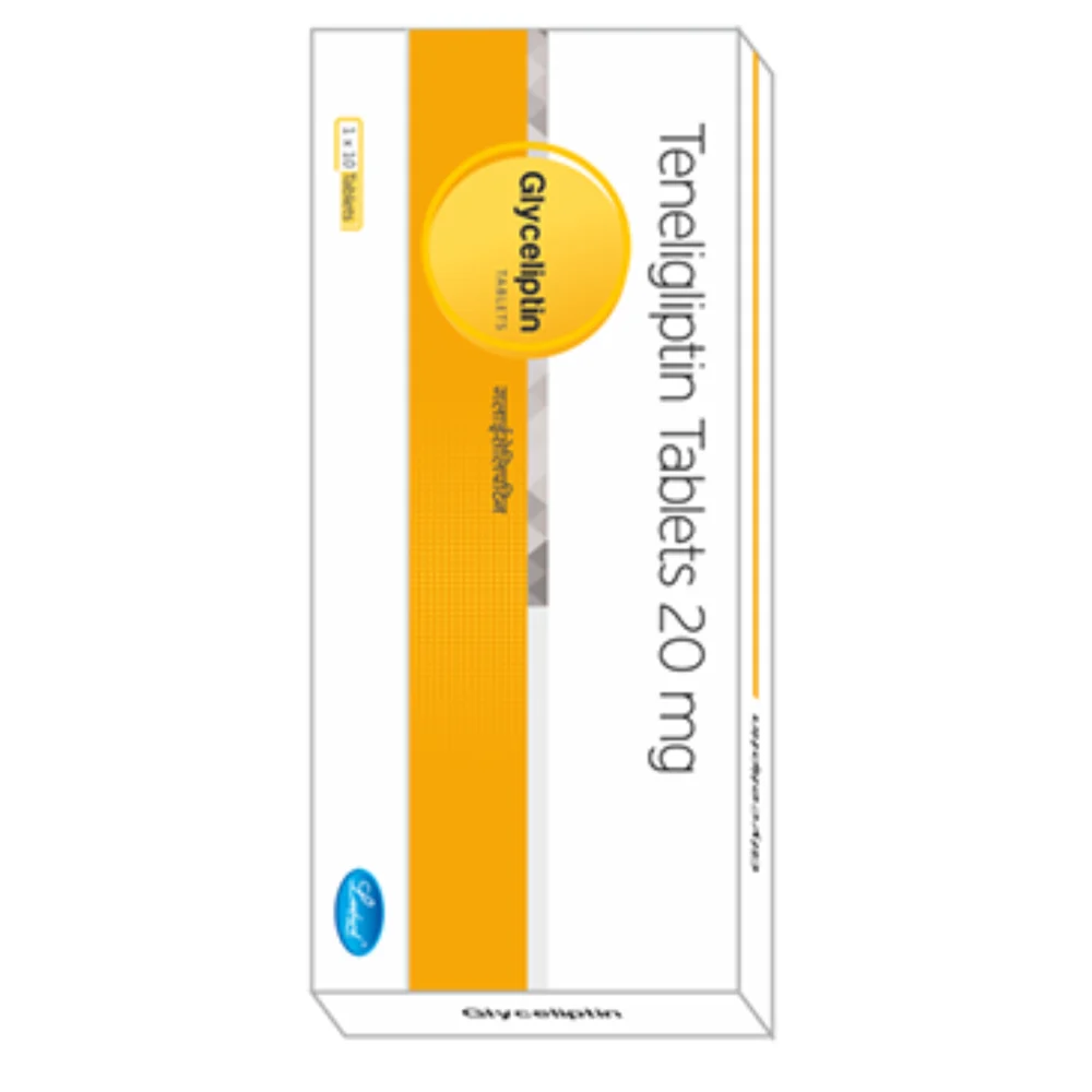 GLYCELIPTIN TABLETS 20MG - Available in India