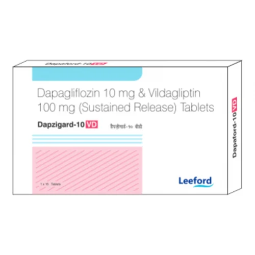 Dapzigard-10 VD Dapagliflozin 10 mg & Vildagliptin 100 mg (Sustained Release) Tablets - Available in India