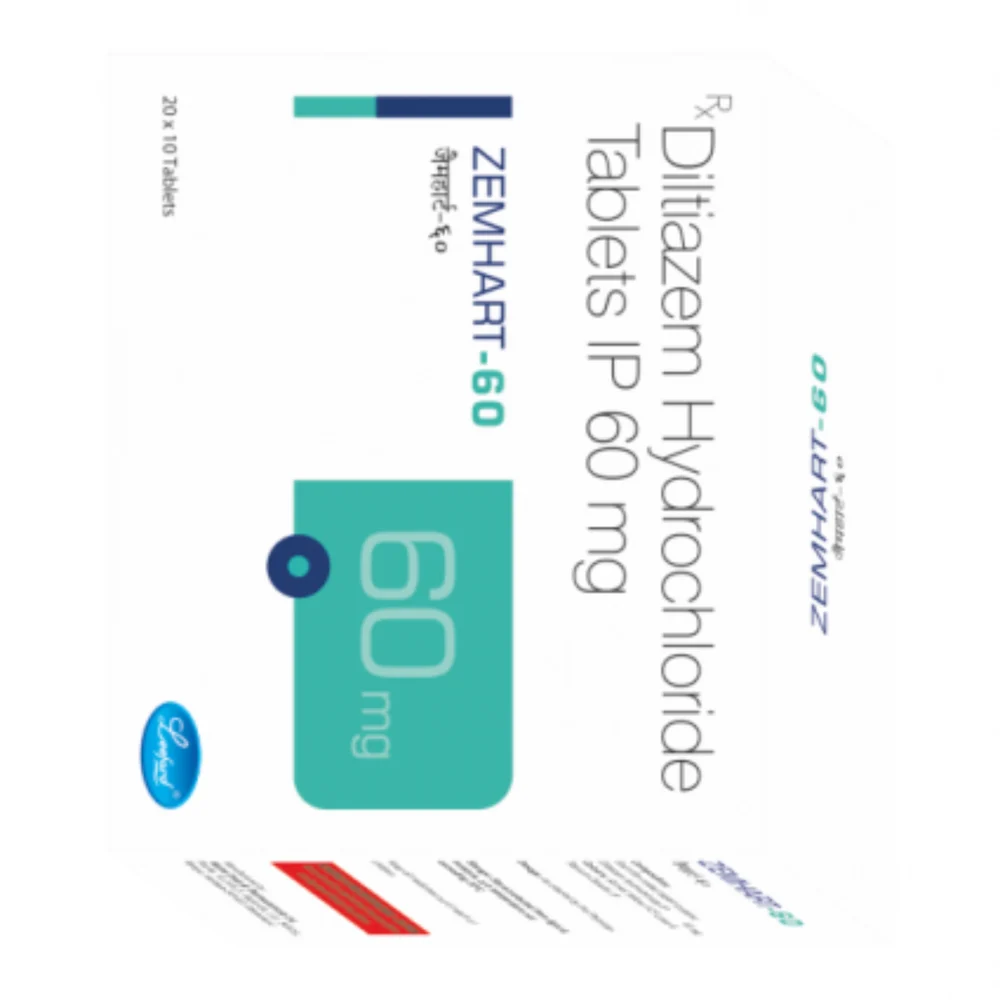 ZEMHART TABLETS 60MG - Available in India