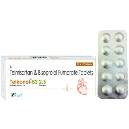 2.5 mg Telkonol-BS 2.5 Telmisartan & Bisoprolol Fumarate Tablets - India