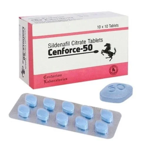 50 mg Cenforce-50 Sildenafil Citrate Tablets - Available in India