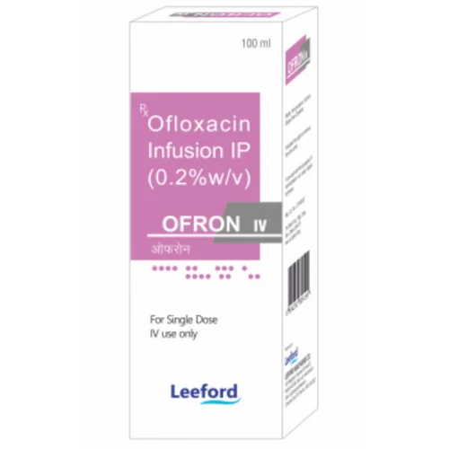 0.2%w/v OFRON Ofloxacin IP Infusion - Available in India