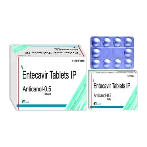 0.5 mg Anticanol-0.5 Entecavir IP Tablets - Available in India