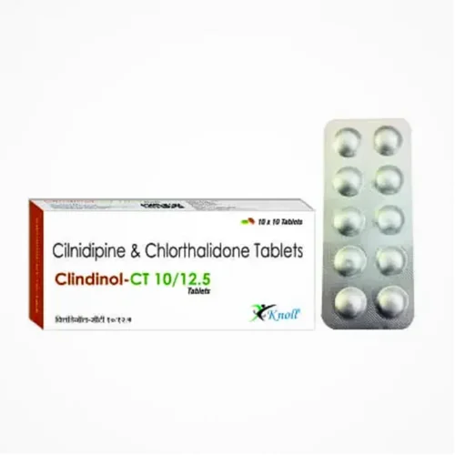 Clindinol-CT 10/12.5 Cilnidipine & Chlorthalidone Tablets - Available in India
