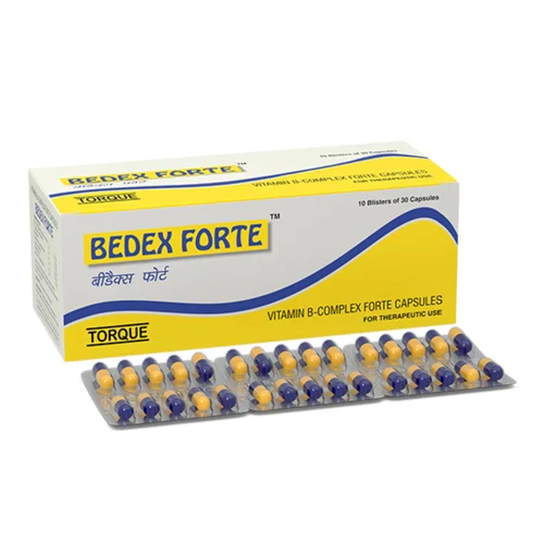 BEDEX FORTE CAPSULES - Available in India