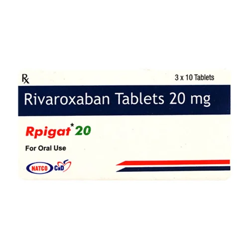 20 mg Rpigat 20 Rivaroxaban Tablets - Available in India