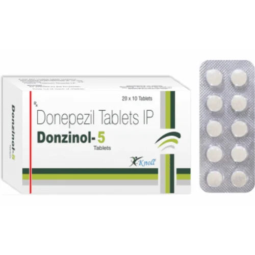 5 mg Donzinol-5 Donepezil IP Tablets - Available in India