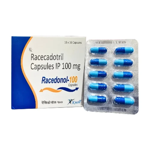 100 mg Racedonol-100 Racecadotril IP Capsules - Available in India