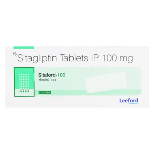 100 mg Sitaford-100 Sitagliptin IP Tablets - Available in India
