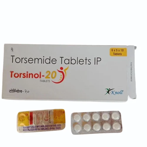 20 mg Torsinol-20 Torsemide IP Tablets - Available in India