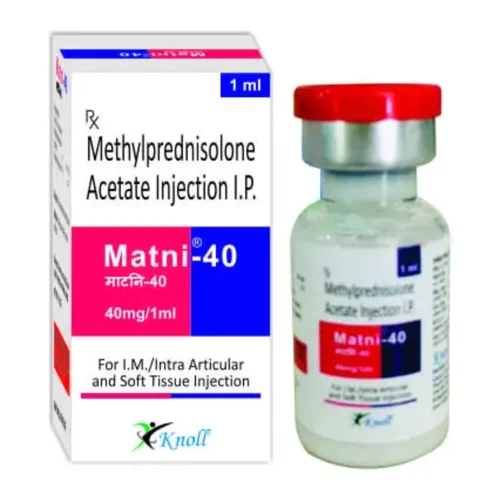 40 mg Matni-40 Methylprednisolone Acetate I.P. Injection - Available in India