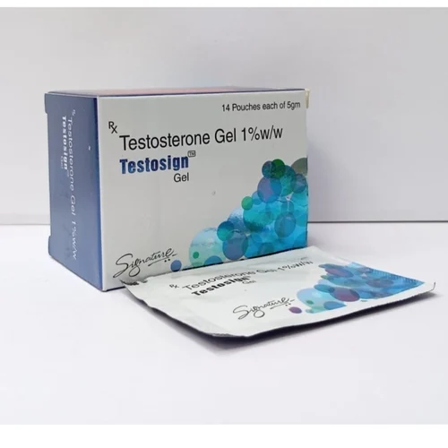 1%w/w Testoheal Testosterone Gel - Available in India