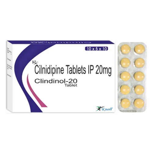 20 mg Clindinol-20 Cilnidipine IP Tablets