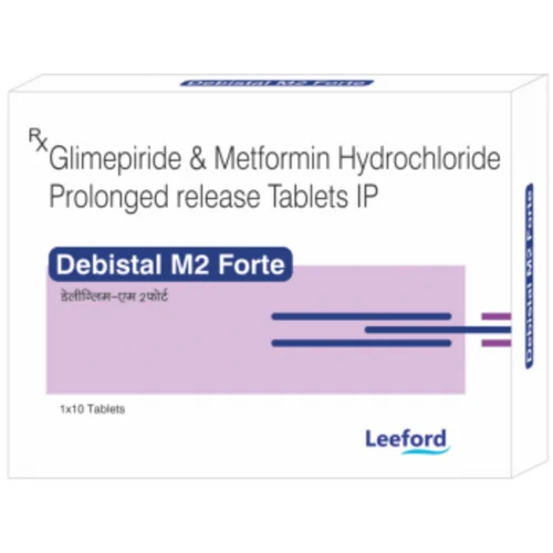 Debistal M2 Forte Glimepiride & Metformin Hydrochloride Prolonged release IP Tablets