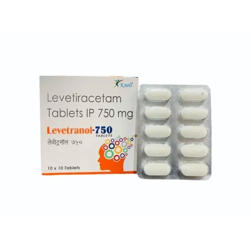 750 mg Levetranol-750 Levetiracetam IP Tablets