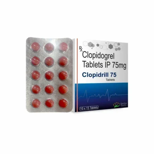 75 mg Clopidrill 75 Clopidogrel IP Tablets
