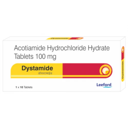 100 mg Dystamide Acotiamide Hydrochloride Hydrate Tablets - Available in India
