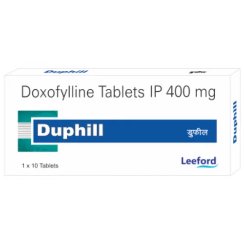 400 mg Duphill Doxofylline IP Tablets - Available in India