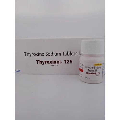 125 mg Thyroxinol-125 Thyroxine Sodium I.P. Tablets - Available in India